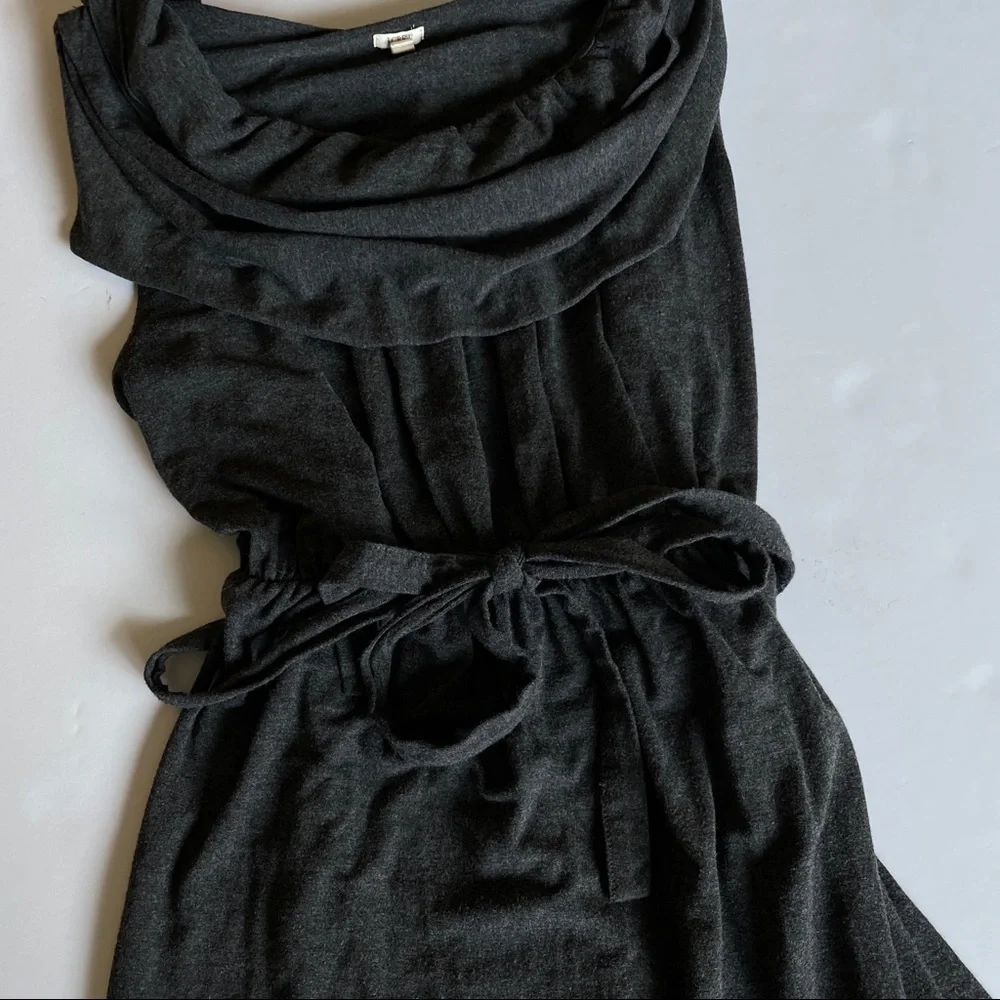 J.Crew Jersey Ruffle Neck Soft Dress